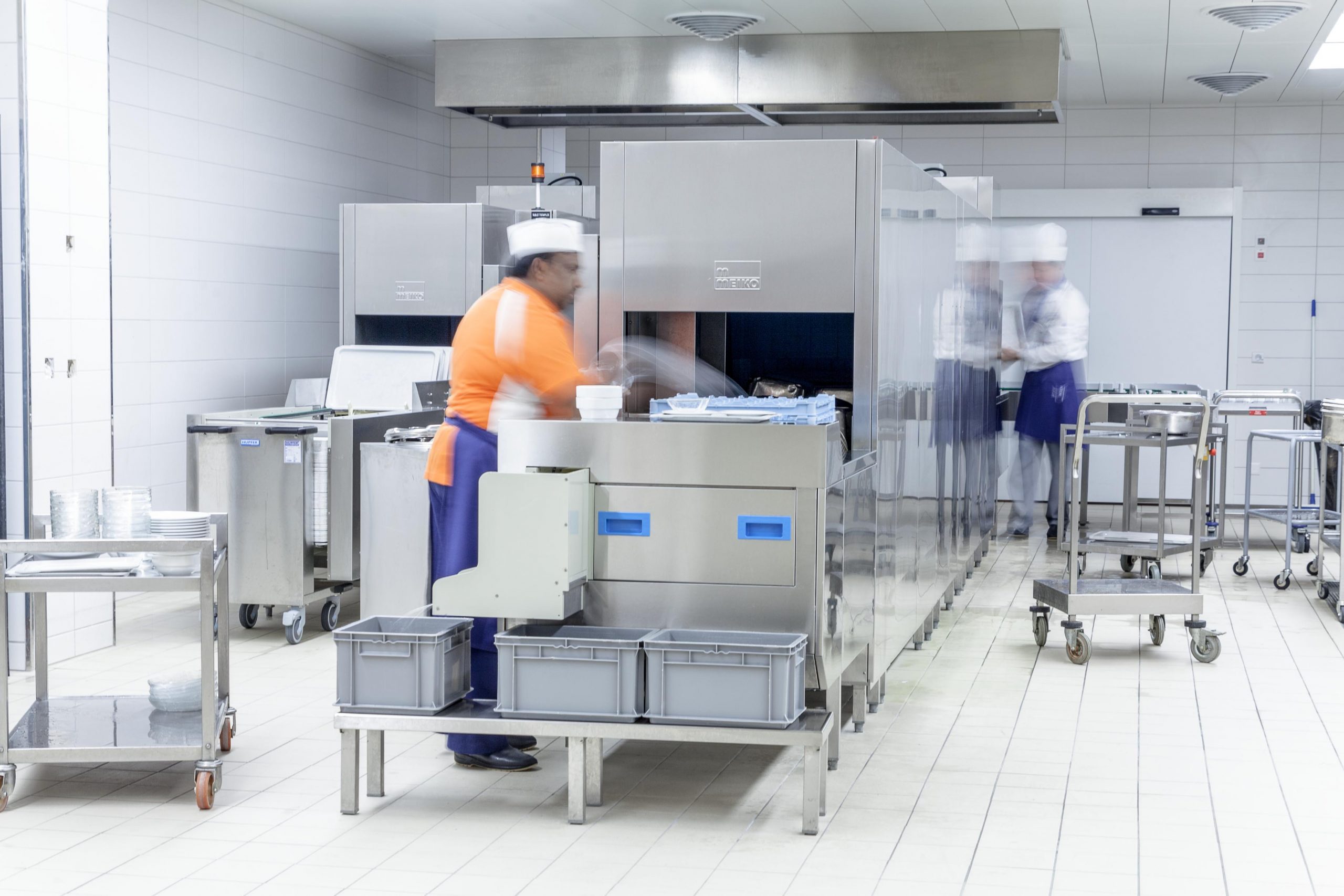 Maschinenbau, Spülsysteme für die Großgastronomie