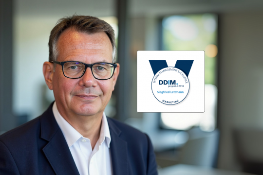 Siegfried Lettmann erhält Interim Management Excellence Award des DDIM